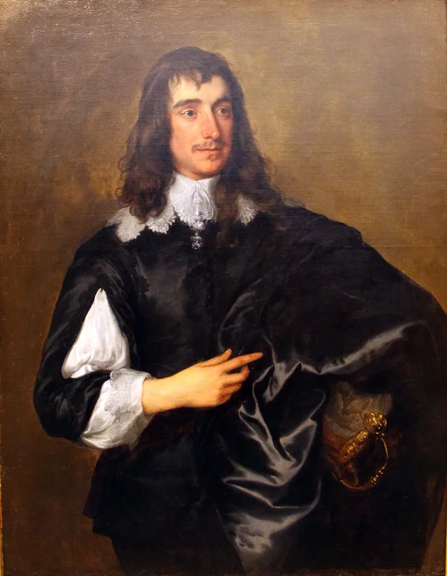 Portrait of a man, possibly William Howard, Viscount Stafford, Antoine van Dyck