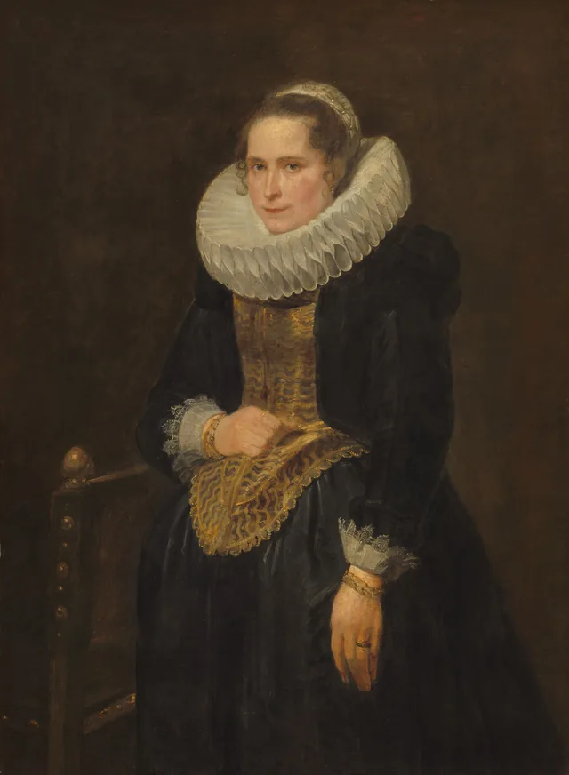 Portrait d'une dame flamande