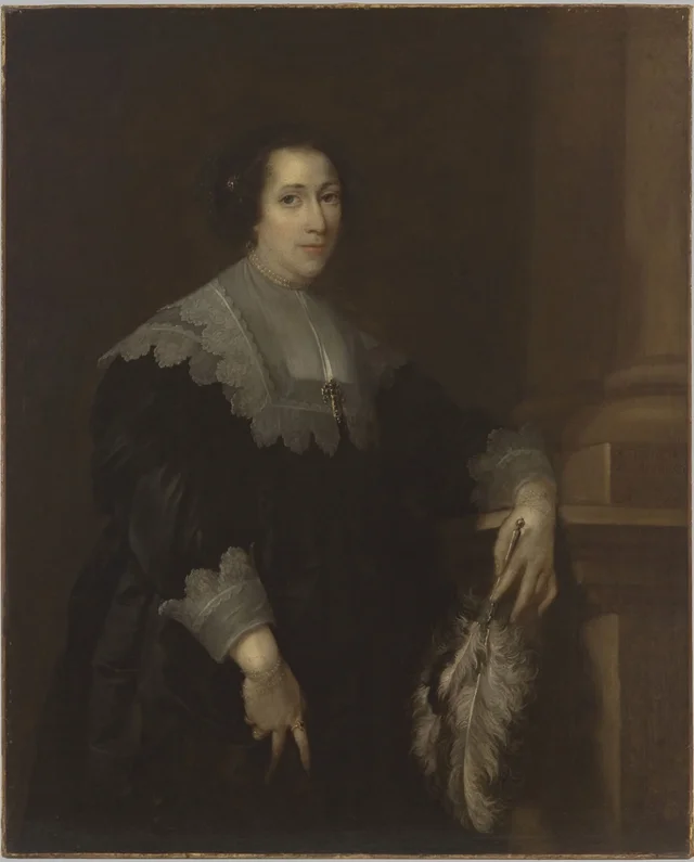 Portrait of a lady (possibly Lady Philadelphia Wharton), Antoine van Dyck