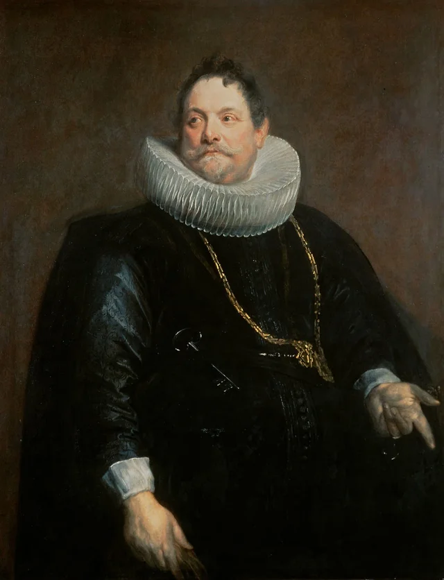 Portrait de Jan van Montfort, Antoine van Dyck