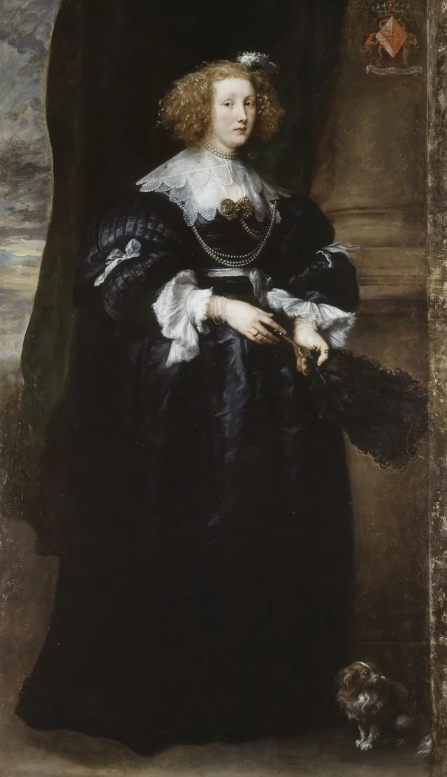 Retrato de Marie de Raet, Antoine van Dyck