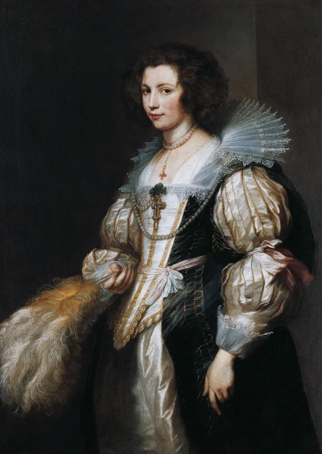 Portrait of Marie-Louise de Tassis, Antoine van Dyck