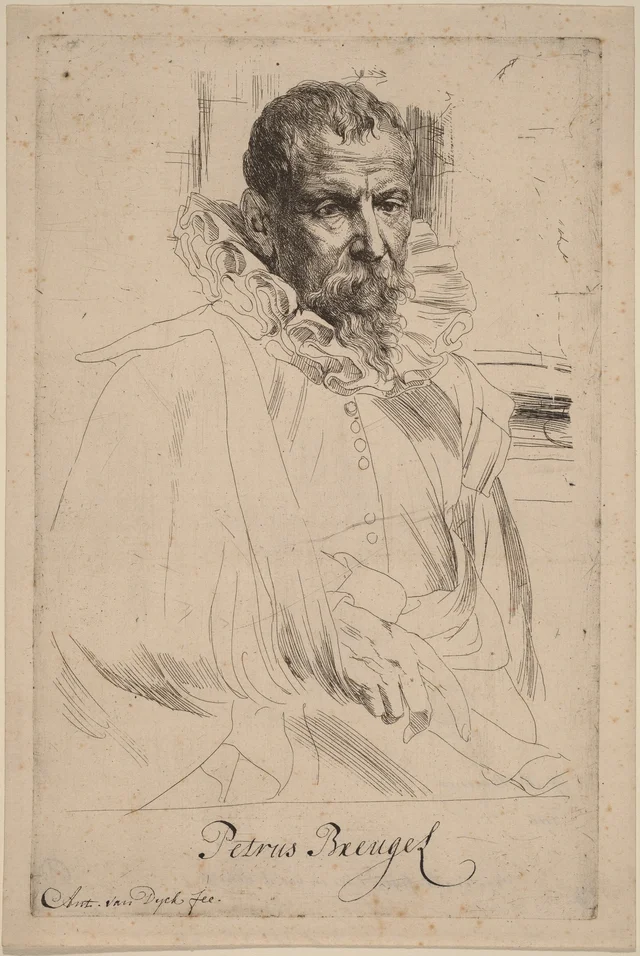 Portrait de Pieter Bruegel le Jeune