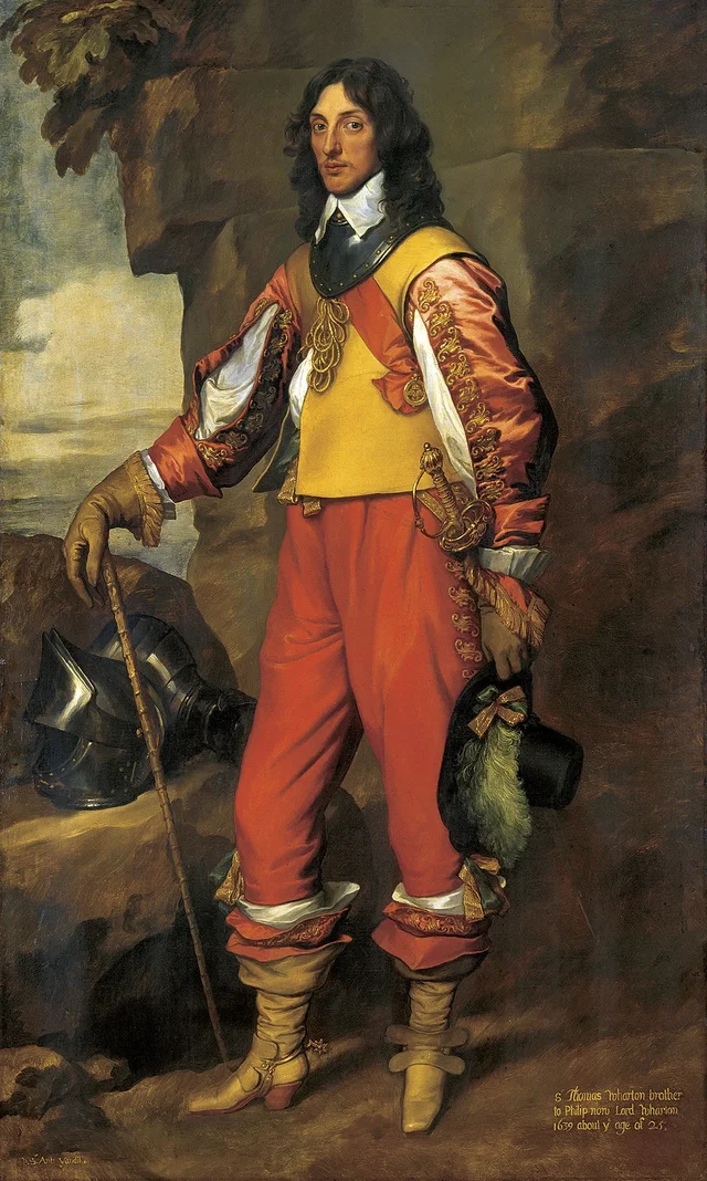 Retrato de sir Thomas Wharton (1615-1684), Antoine van Dyck