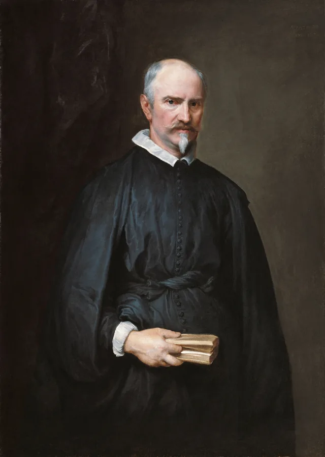 Portrait of Canon Antoine de Tassis, Antoine van Dyck
