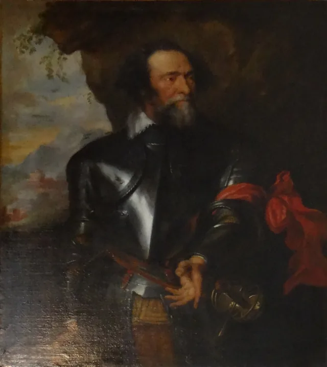 ヘンドリク・ファン・デン・ベルフ(1573-1638)の肖像