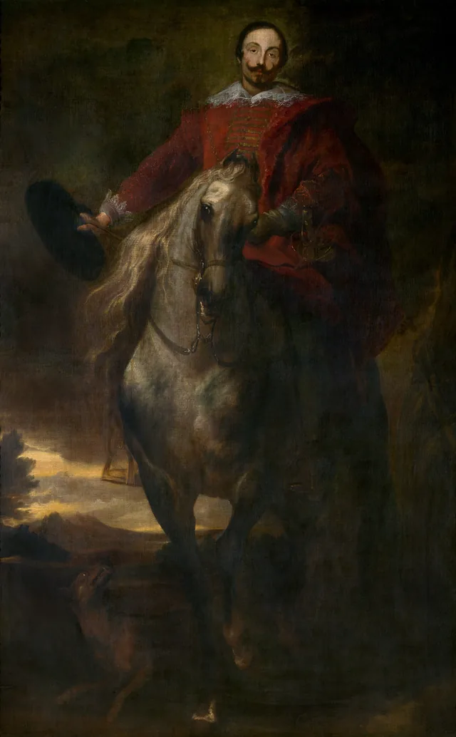 Retrato equestre do pintor Cornelis de Wael