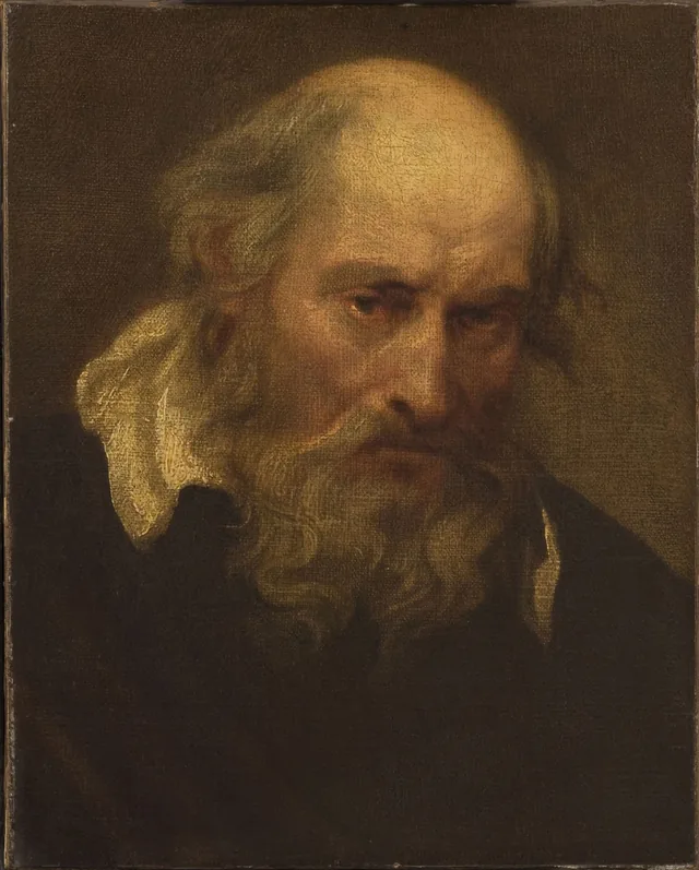 Head of an old man