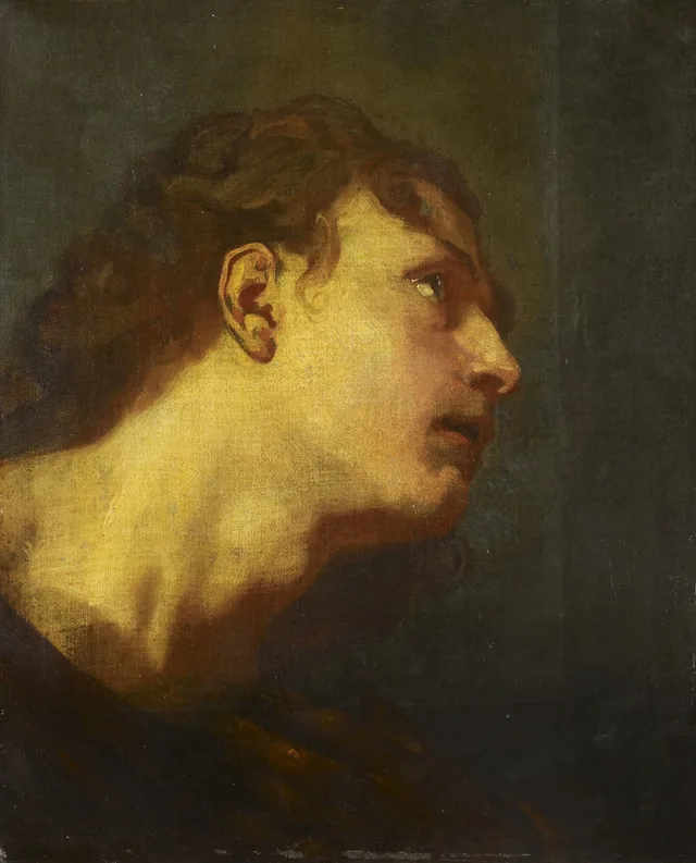 Tête de jeune homme