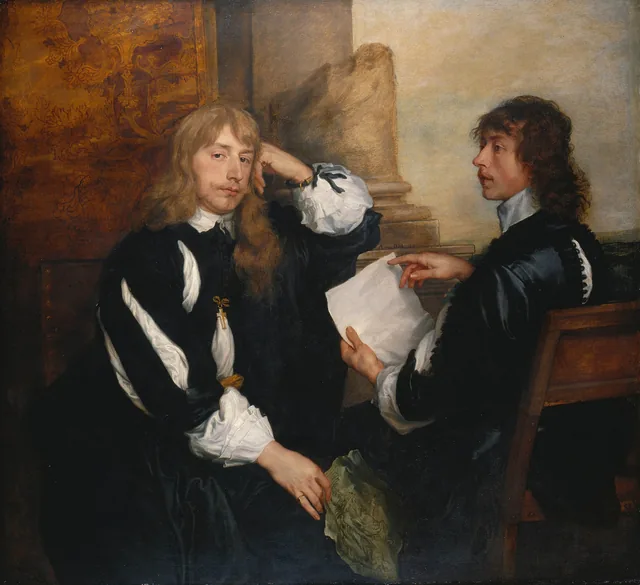 Thomas Killigrew and William, Lord Crofts (?), Antoine van Dyck