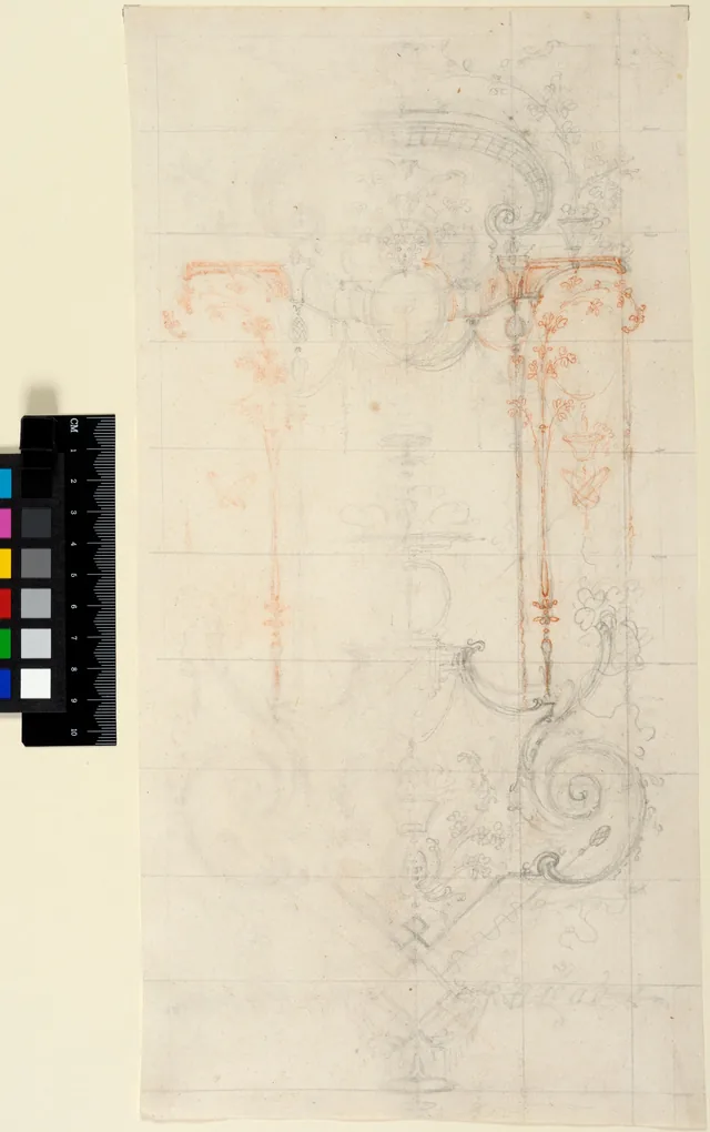 Decorative Mural with Arabesques