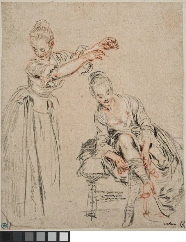 Two Studies of a Young Woman