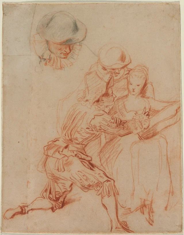 Study for "The Romancer" (Le Conteur)