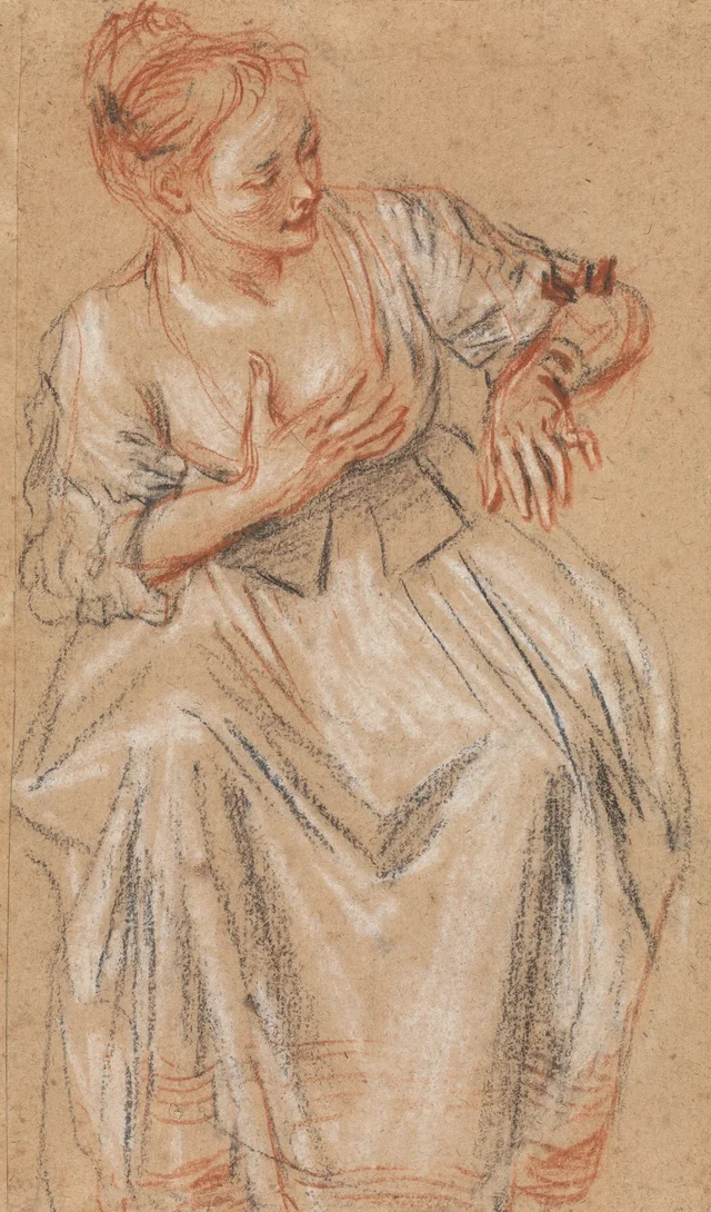 Mujer sentada
