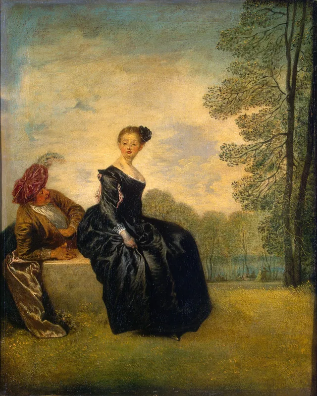 La Boudeuse, Antoine Watteau