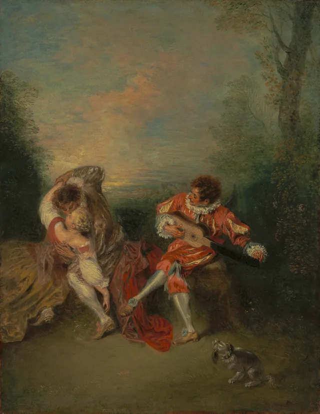 La Surprise (2017.72), Antoine Watteau