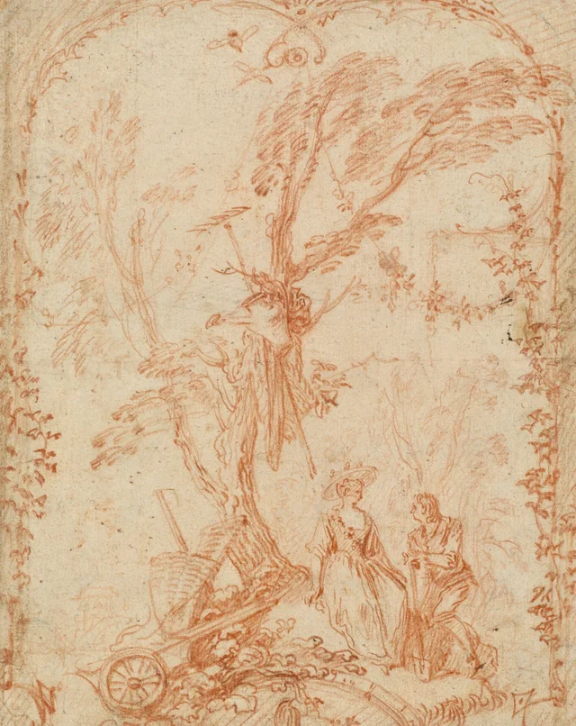 The Gallant Gardener, Antoine Watteau
