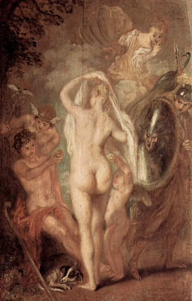 The Judgment of Paris, Antoine Watteau