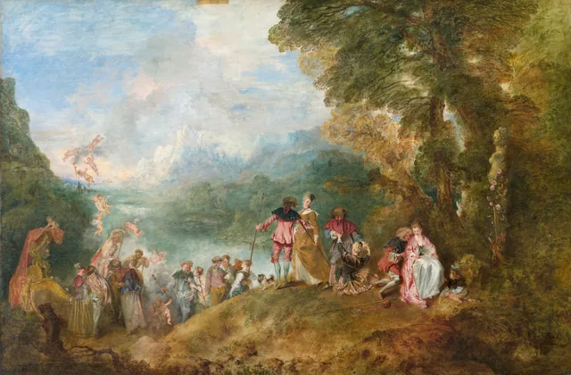 The Embarkation for Cythera, Antoine Watteau