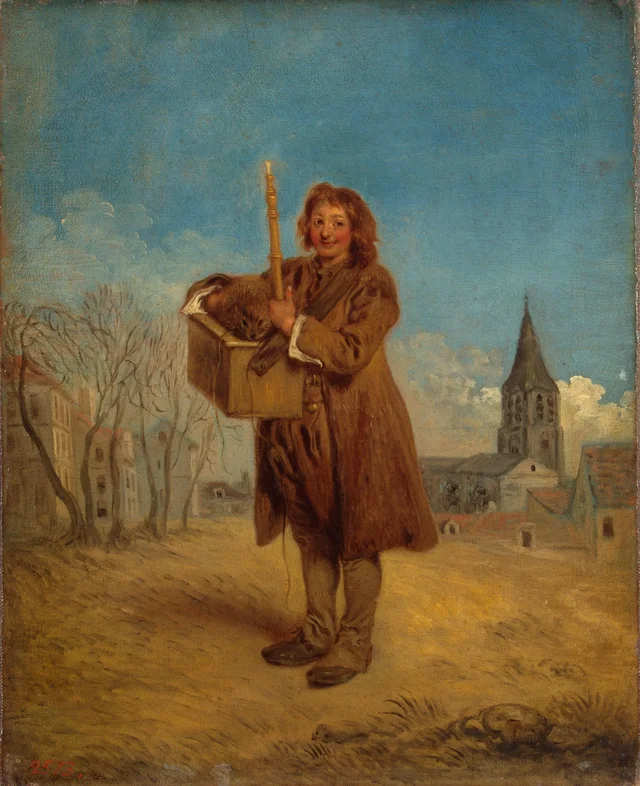 Savoyard with a Marmot, Antoine Watteau