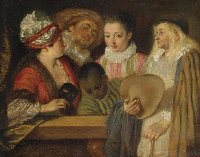 Les Acteurs de la Comédie-Française, Antoine Watteau