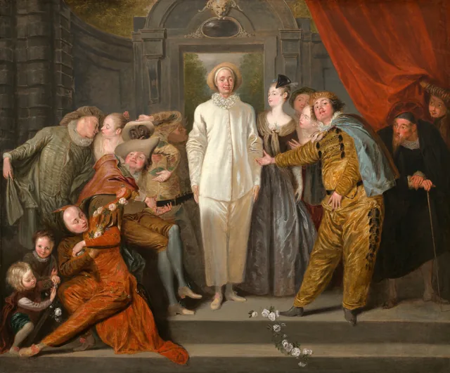 The Italian Comedians, Antoine Watteau