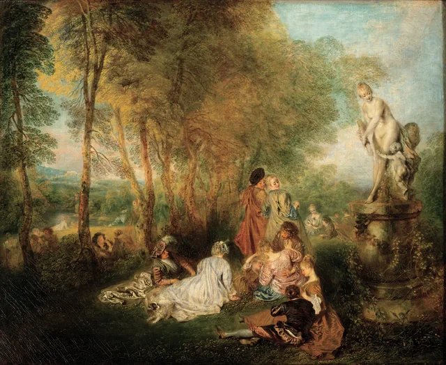 The Feast of Love, Antoine Watteau
