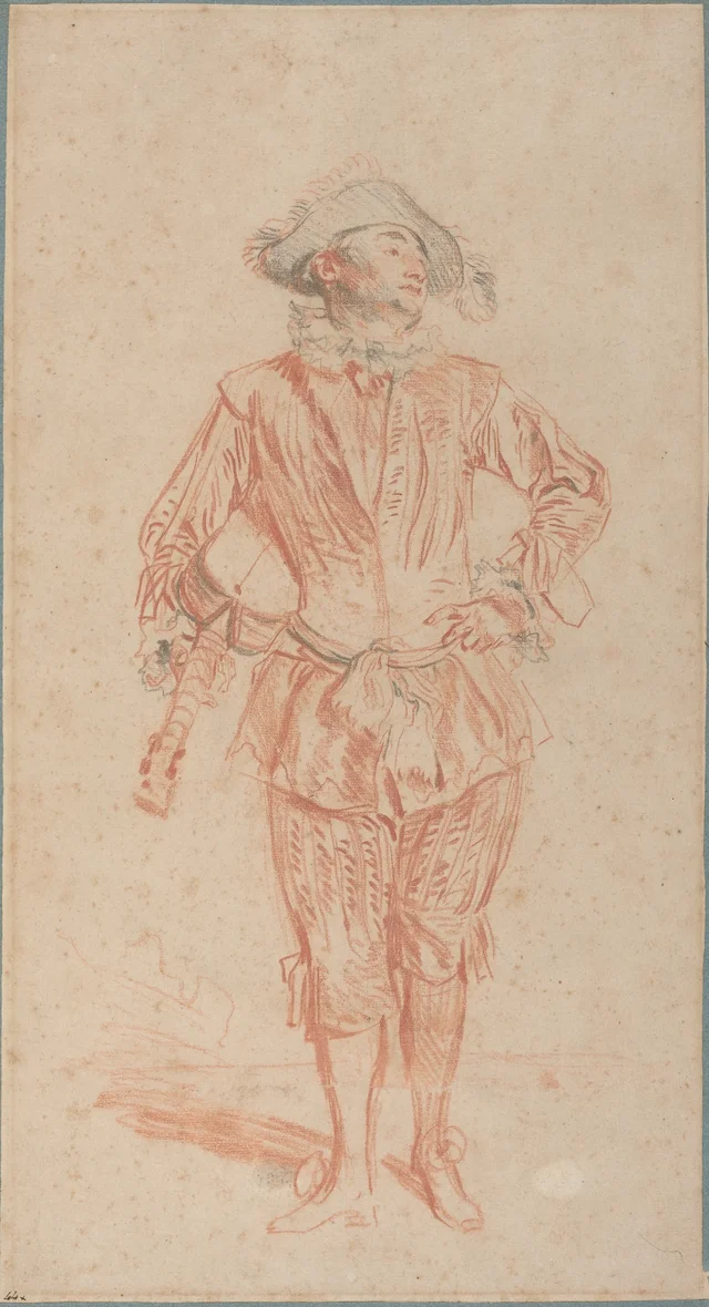 Mezzetin, Antoine Watteau