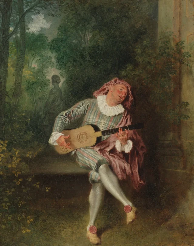Mezzetin, Antoine Watteau