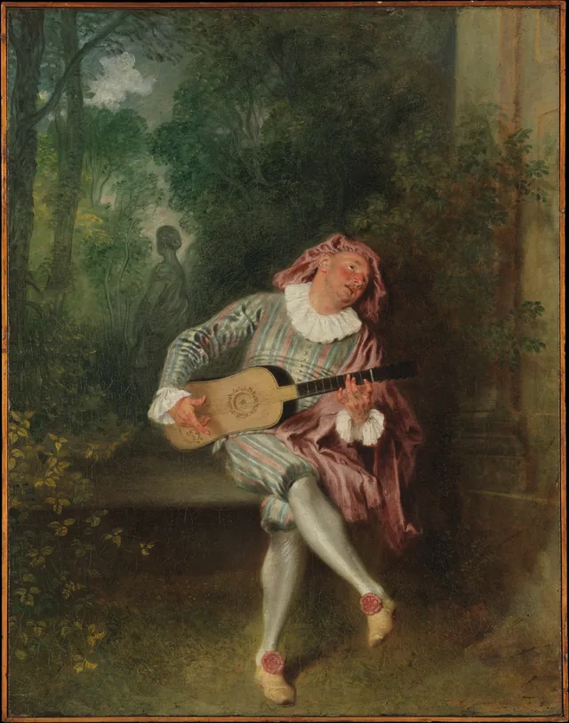 Mezzetin, Antoine Watteau