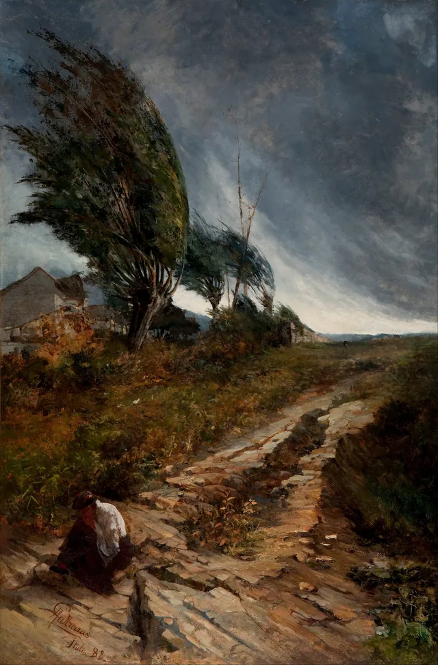 The Gale, Antônio Parreiras