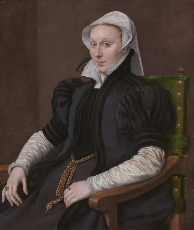 Anne Fernely, wife of Sir Thomas Gresham, Antonis Mor