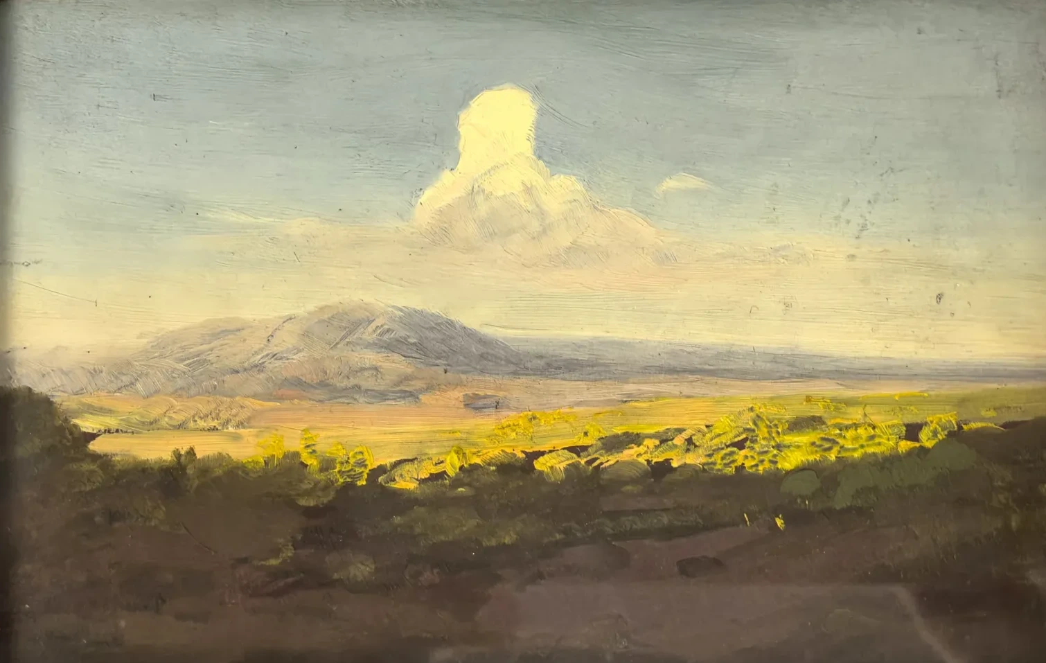 Nuage au-dessus d'une vallée de montagne, Arkhip Kouïndji