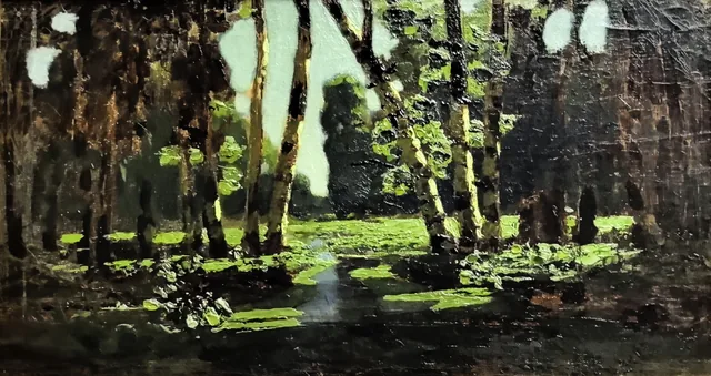 Bosquet de bouleaux