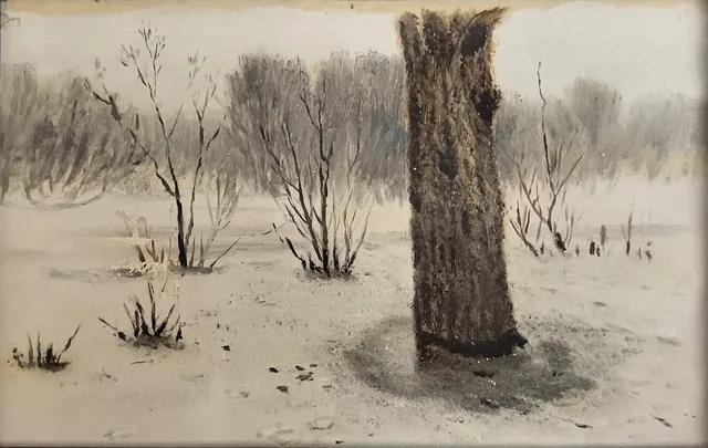 Winter. Thaw, Arkhip Kouïndji