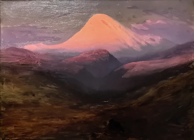 Kazbek in the Evening, Arkhip Kouïndji