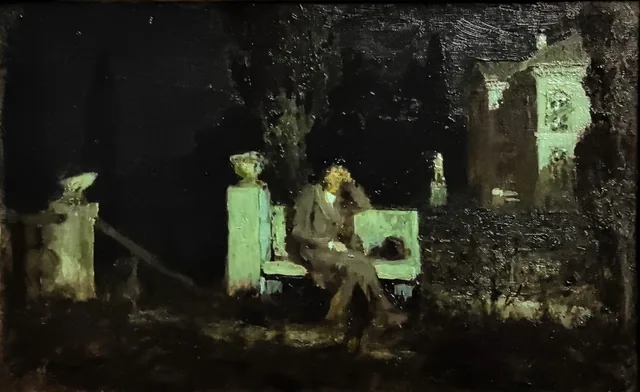 Nuit de lune. Méditation