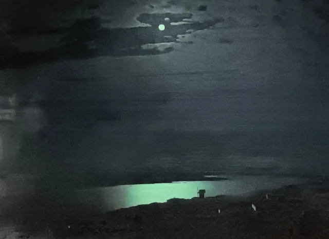 Moonlit Night on the Dnieper, Arkhip Kouïndji