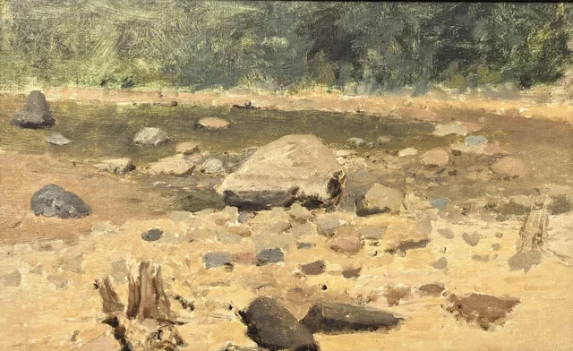 Rivage rocailleux. Valaam