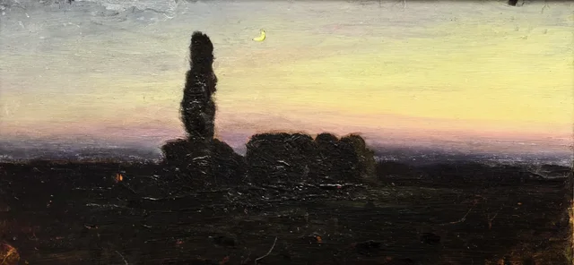 Evening in the Steppe