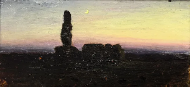 草原の夕べ