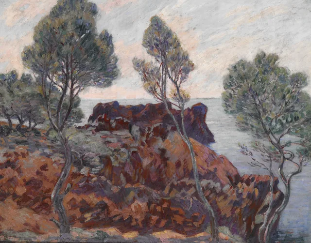 Agay: The Red Rocks, Armand Guillaumin