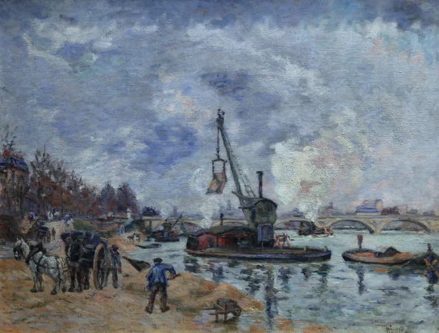 No cais de Bercy, em Paris