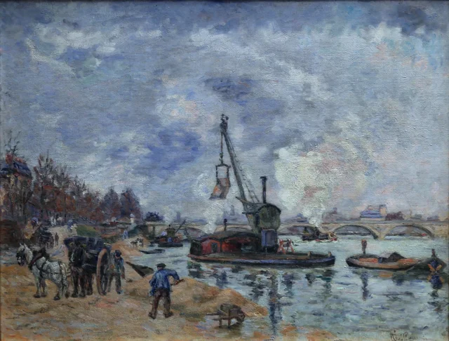 At the Quai de Bercy in Paris, Armand Guillaumin