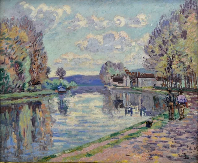 The Seine at Samois, Armand Guillaumin