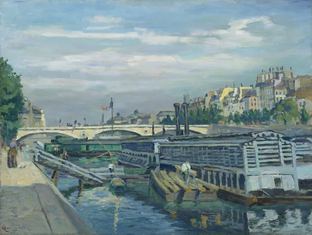 The Bridge of Louis Philippe, Armand Guillaumin