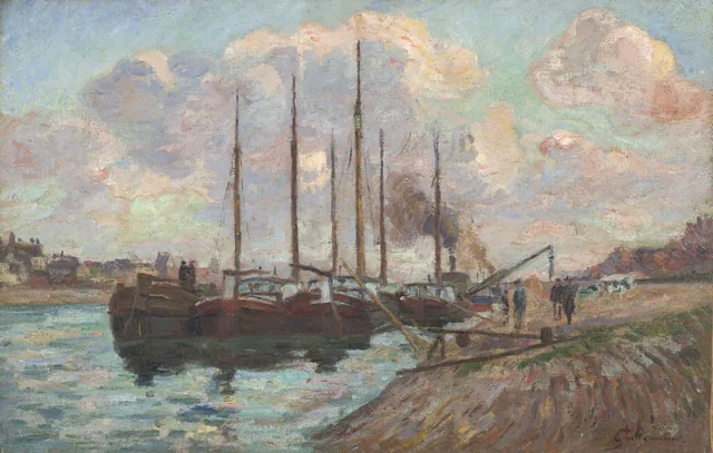 The Quai d'Austerlitz, Armand Guillaumin