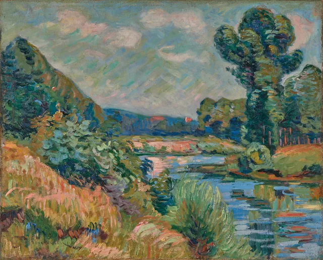 The Banks of the Marne at Charenton, Armand Guillaumin