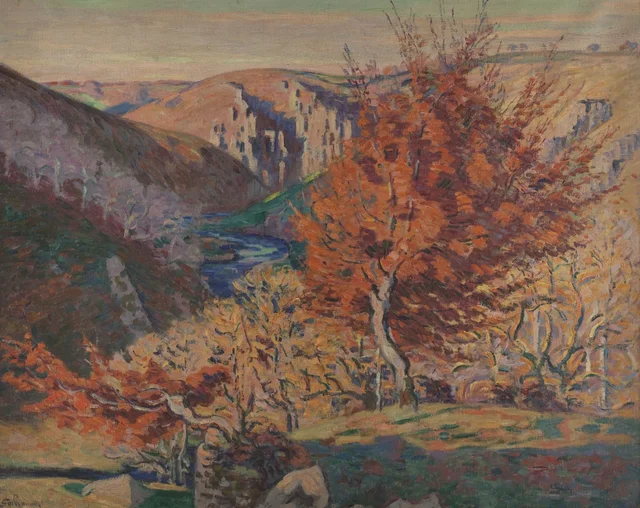 Paisagem, o rochedo da Fileuse