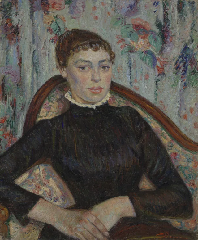 Portrait of a Young Woman, Armand Guillaumin